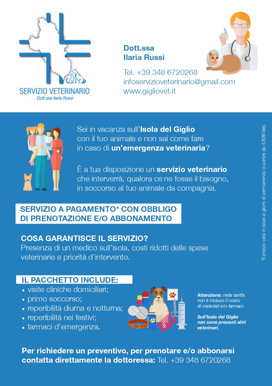 veterinario isola del giglio hotel saraceno
