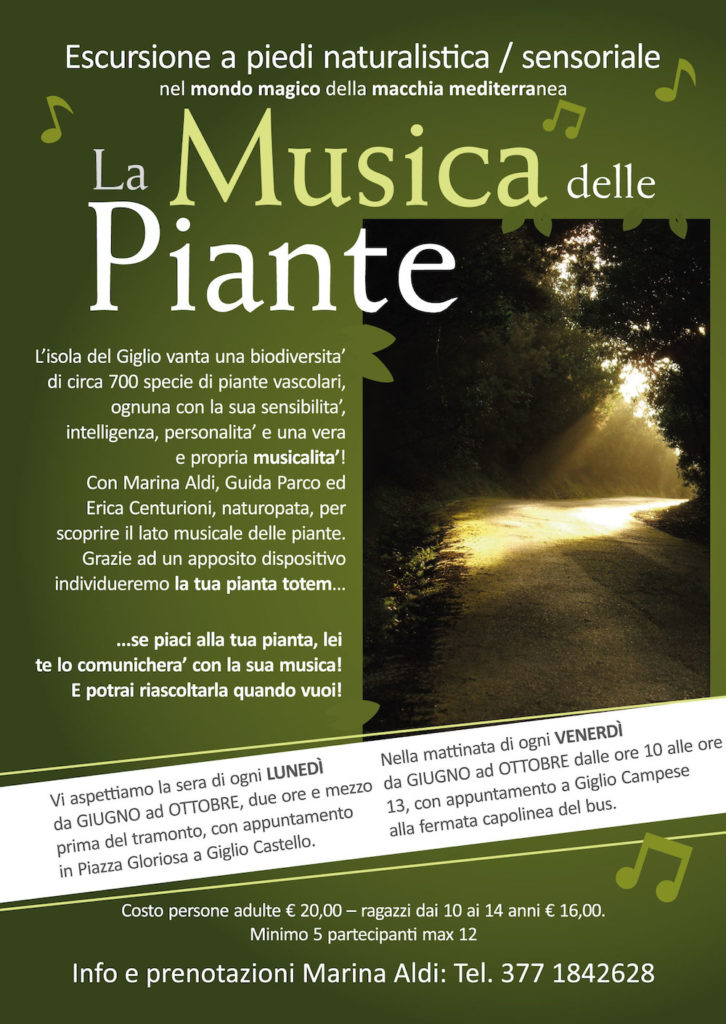 musica delle piante marina aldi guida parco